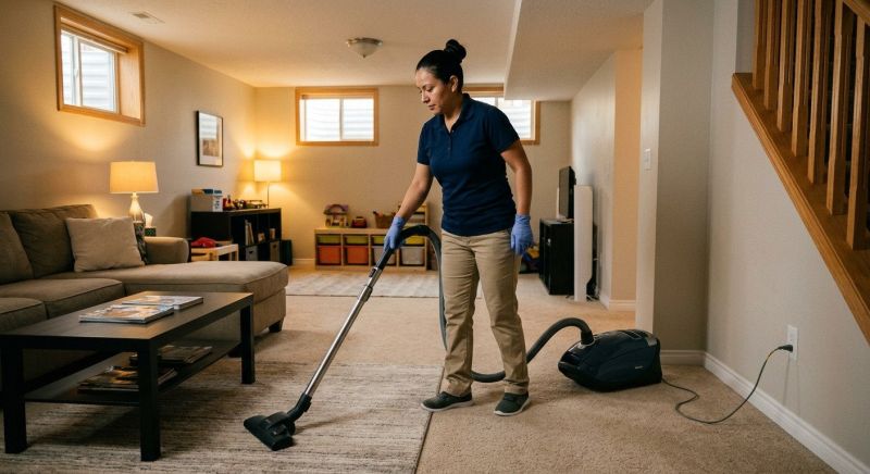 Basement Vacuuming in Kent, WA