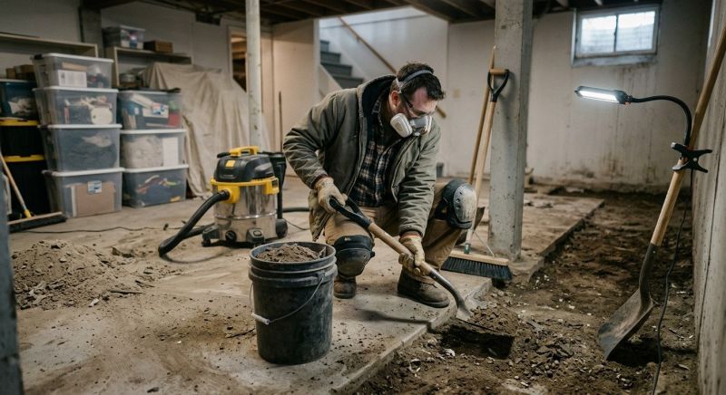 Basement Vacuuming in Shreveport, LA