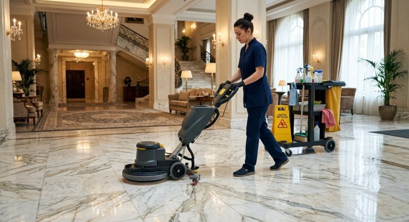 Marble Floor Cleaning in Madison, WI